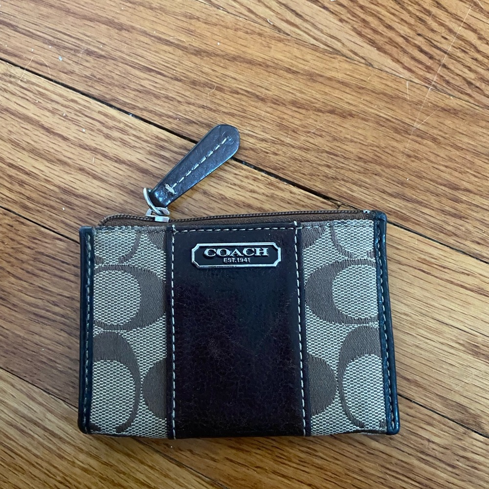 Coach Key Ring Wallet - Picture 1 of 3